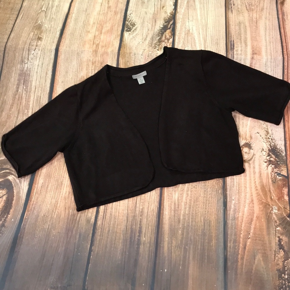 Brown crop jacket